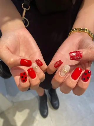ネイル 平野葵🎀 hair/nailのネイルデザイン