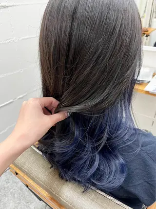セミロング aroot 町田駅徒歩10秒のヘアスタイル