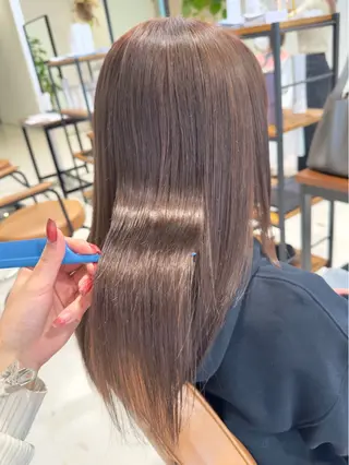 セミロング amoretto 天文館🦋愛華のヘアスタイル