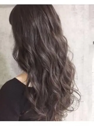 ロング カラー ヘアアレンジ 【公式】amble luxe池袋東口🩷のヘアスタイル