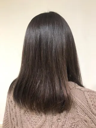 セミロング 松島 涼花のヘアスタイル