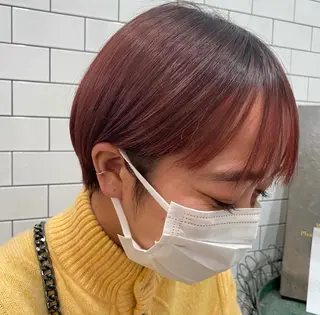 ショート カラー t.所属・藤江 健人のヘアスタイル