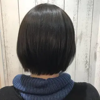 ショート カラー パーマ embrace エンブレイスのヘアスタイル