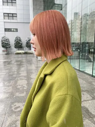 ショート カラー ヘアアレンジ 【代表】 たき〜のヘアスタイル