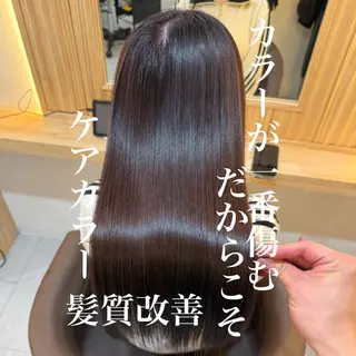 ロング attrait南堀江所属・KAISEI髪質改善 /縮毛矯正のヘアスタイル