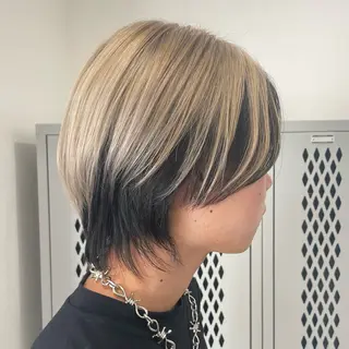 ショート カラー 🍀ケアブリーチ🍀 木下 心のヘアスタイル