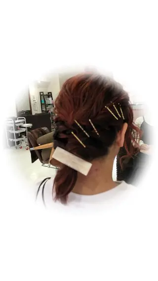 ヘアアレンジ HempBeauty 浅野アサミのヘアスタイル