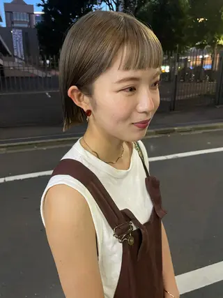 ミディアム カラー キッズ オトナヘア🌸 harukaのヘアスタイル