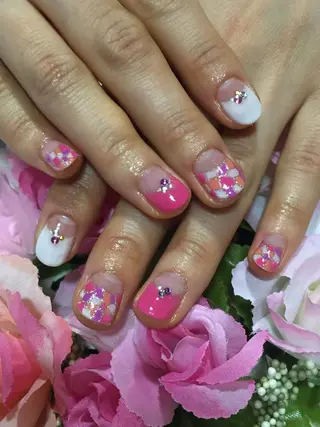 ネイル Sympa 𝓜iwako🐰ᩚのネイルデザイン