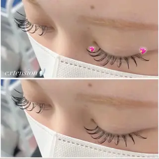 マツエク・マツパ AYA NAILZ.&Eyelash所属・そら 💙🐾のマツエク・マツパデザイン