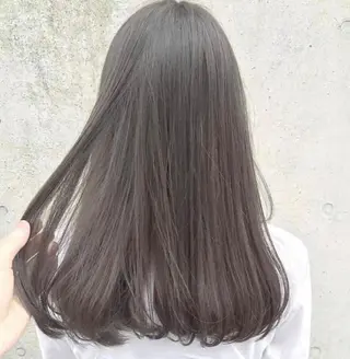 ロング カラー 静岡/草薙パーマ メンズバレイヤージュのヘアスタイル