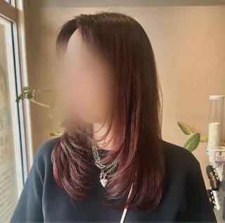 ミディアム こくぶん ひよりのヘアスタイル