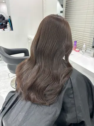 セミロング カラー 💎透明感カラー /kaito💎のヘアスタイル