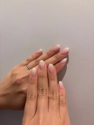 ミディアム 宮田 結晶のネイルデザイン