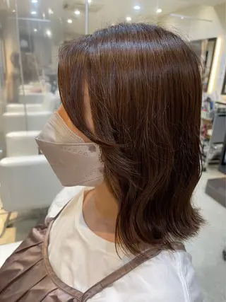 ミディアム FLOAT RITA所属・FLOAT RITA nanakoのヘアスタイル