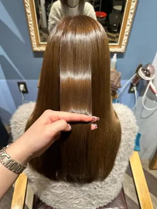 ロング カラー 【echelle】 あむのヘアスタイル