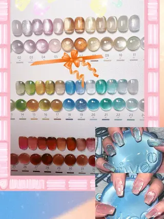 ネイル pink ladyサロン所属・べ にのネイルデザイン