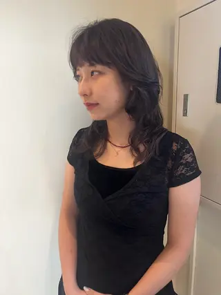 ロング カラー 🦮shiori アイドルオタク🦮のヘアスタイル