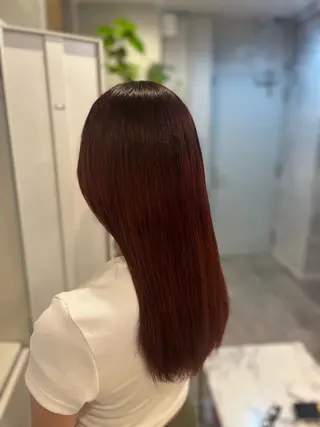 セミロング 佐伯 美麗のヘアスタイル
