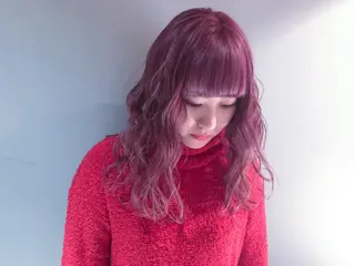 セミロング カラー Hairsalon F＋Moana by　HEADLIGHT所属・salonF 🔸hamaのマツエク・マツパデザイン