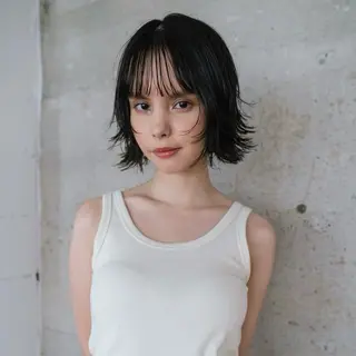 ショート ANY所属・透明感カラー sayaᯓ★のヘアスタイル