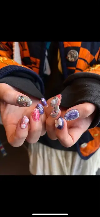 ネイル 🪷福本 亜実　/大阪心斎橋のネイルデザイン