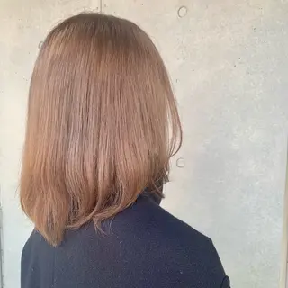 カラー 遠藤姫花 𝒂𝒔𝒉草加𓂃のヘアスタイル