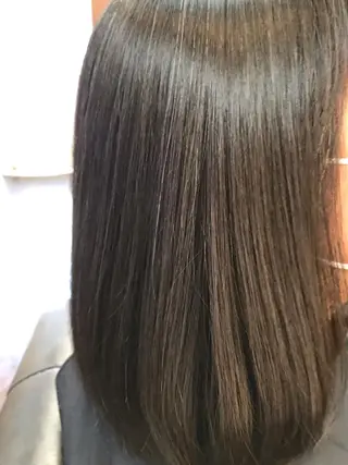 ミディアム パーマ 桧山 真のヘアスタイル