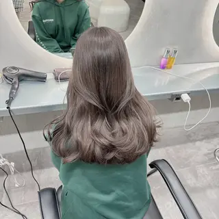 ロング ゆるふわ透明感カラー 🎀ほの/表参道のヘアスタイル