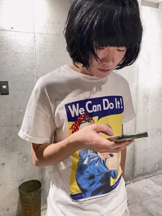 ショート カラー パーマ メンズ ANBRERA　中目黒所属・mina ☺︎ 中目黒 中野のヘアスタイル