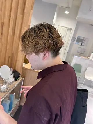 メンズ レイヤーカット🐺 hina🩶のヘアスタイル