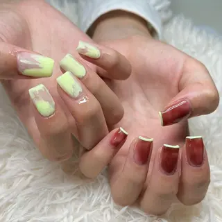 ネイル 🐕‍🦺Yappy 💗A-tanのネイルデザイン