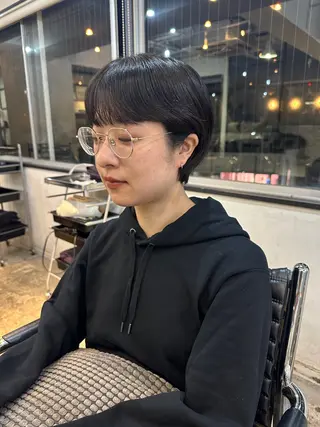 ショート カラー ヘアアレンジ stylist/蛯谷 珠里のヘアスタイル