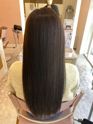 ロング 縮毛矯正/ 髪質改善 /ショート　圍　崇行のヘアスタイル