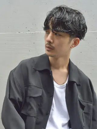 ショート パーマ メンズ off所属・【モデルさん募集!】 ✂︎小林マキトのヘアスタイル