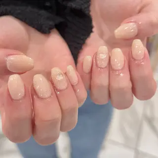 ネイル 🎀チーク/ちゅるん 🫧chisa🎀のネイルデザイン