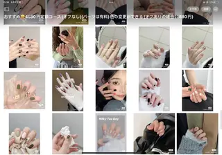 ネイル Hana  NAIL所属・新宿YISInail スカルプ専門店のネイルデザイン