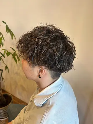 ショート パーマ 小島 千夏のヘアスタイル