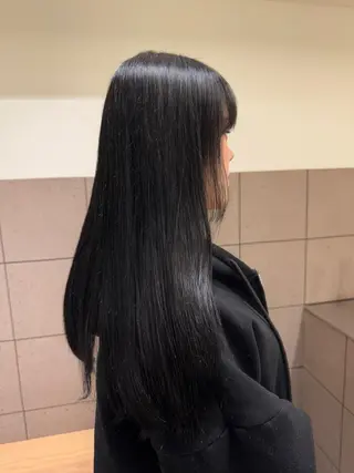 ロング カラー ゆ う あのヘアスタイル