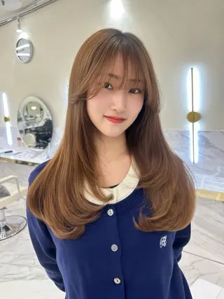 ロング hiyori🎀/艶 カラー/レイヤーのヘアスタイル