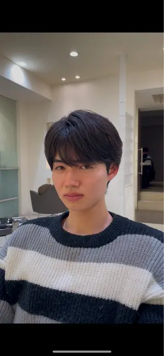 メンズ メンズ縮毛矯正 ブリーチカラー/まやのヘアスタイル