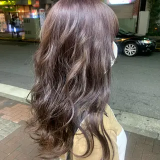 セミロング 韓国ヘア🦋 MIYUのヘアスタイル