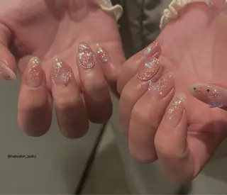 ネイル Spiky とうげ ふうかのネイルデザイン