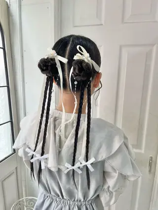 ロング ヘアアレンジ uros.所属・🩵aiko / モデル募集中️🩵のヘアスタイル