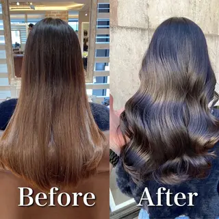カラー パーマ 韓国風/美髪/透明感 hiroのヘアスタイル