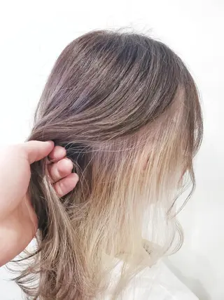 カラー デザインカラー 小西勇次のヘアスタイル