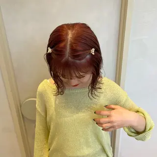 ミディアム 桑本 さと子のヘアスタイル