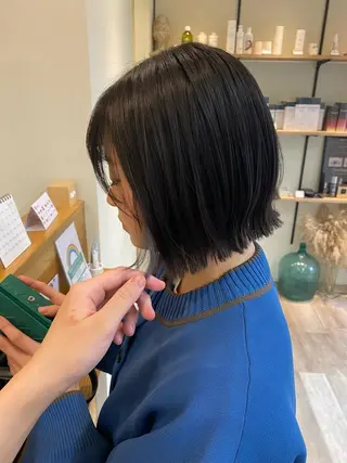 ショート SOLO所属・奈良 彩華のヘアスタイル