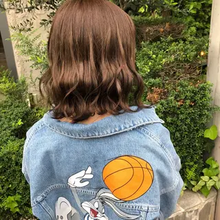 ミディアム 🧸ミルクティー🧸 kousei🧸のヘアスタイル