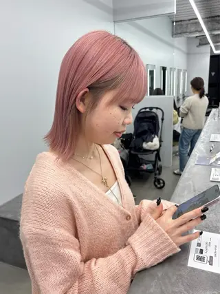 ミディアム カラー ROCCO3rd / りんなのヘアスタイル